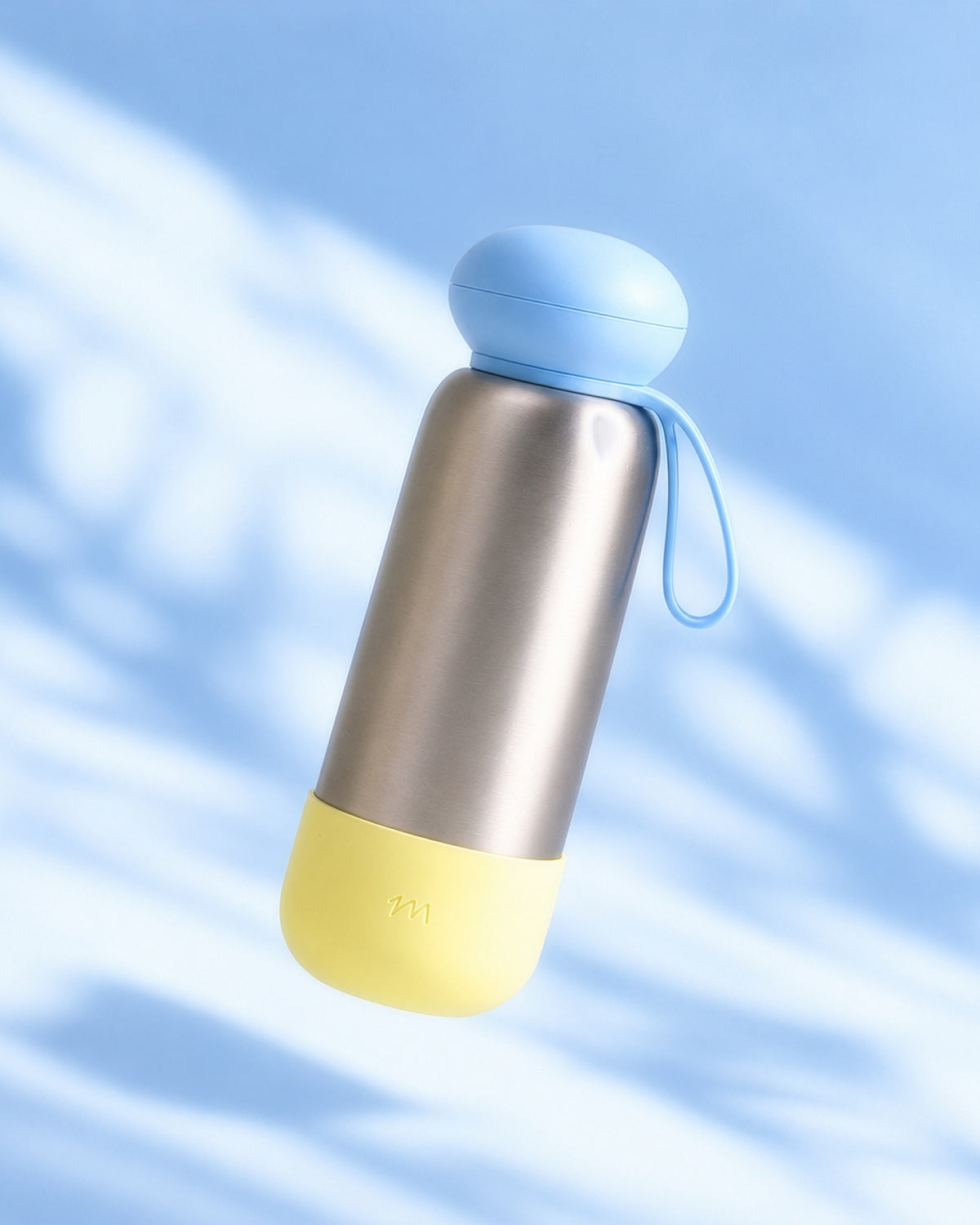 Lola - Tappo per bottiglia con passante azzurro