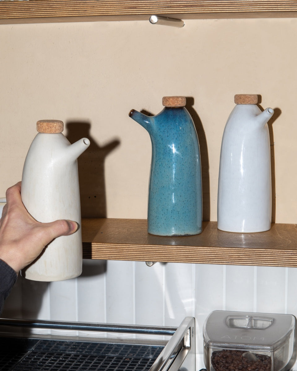 Sintra Essig- & Ölflasche sand
