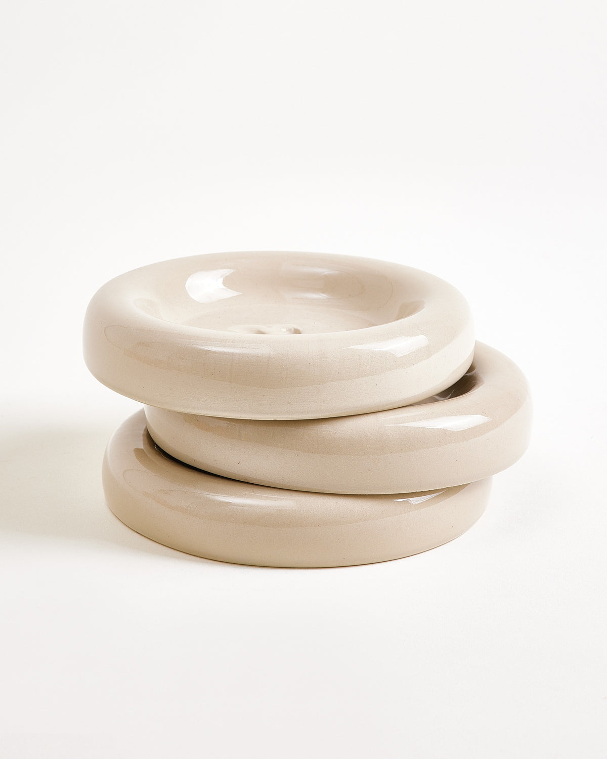Seia Mug & Saucer Heart Pink Sand