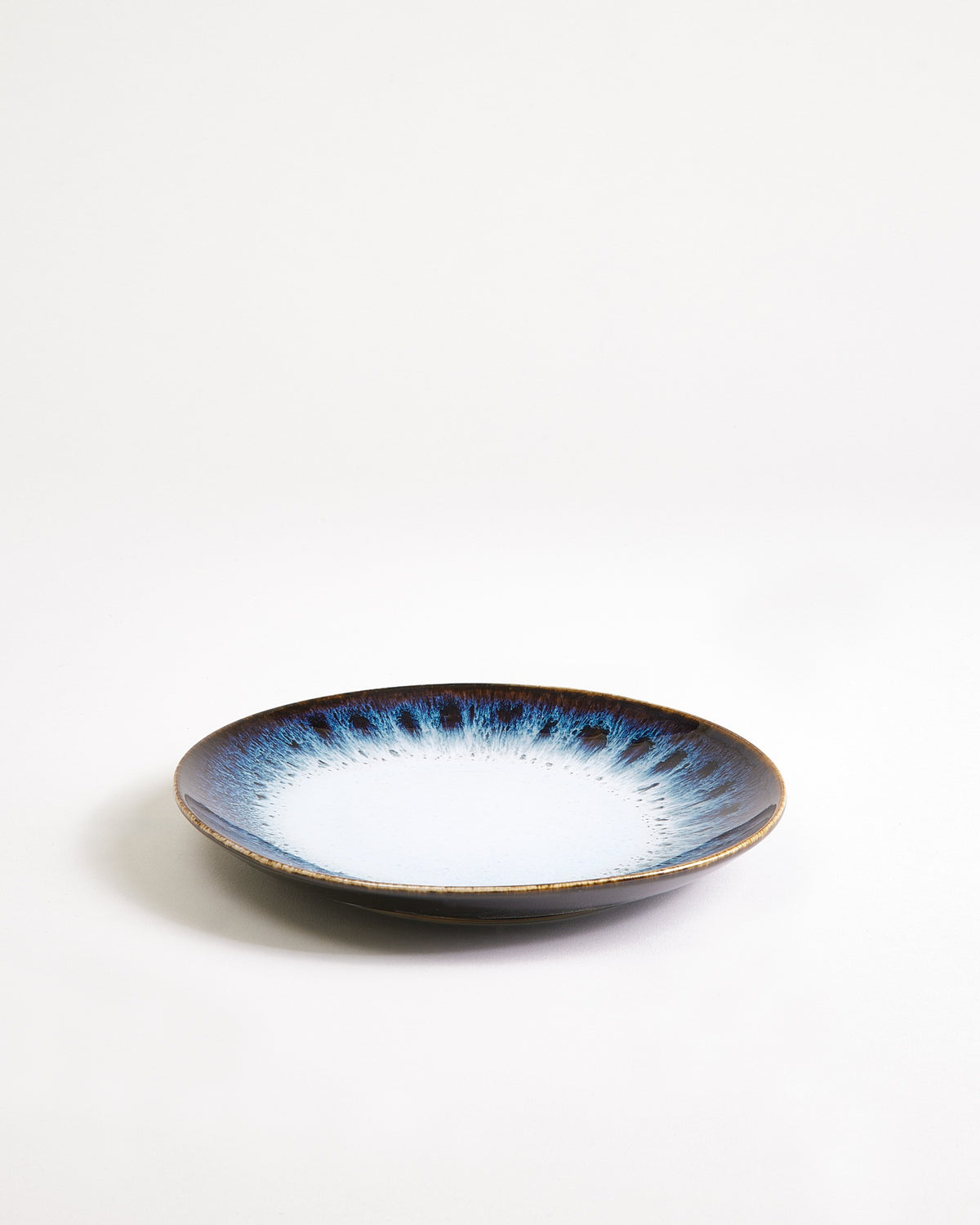 Alcachofra - Small plate black-blue