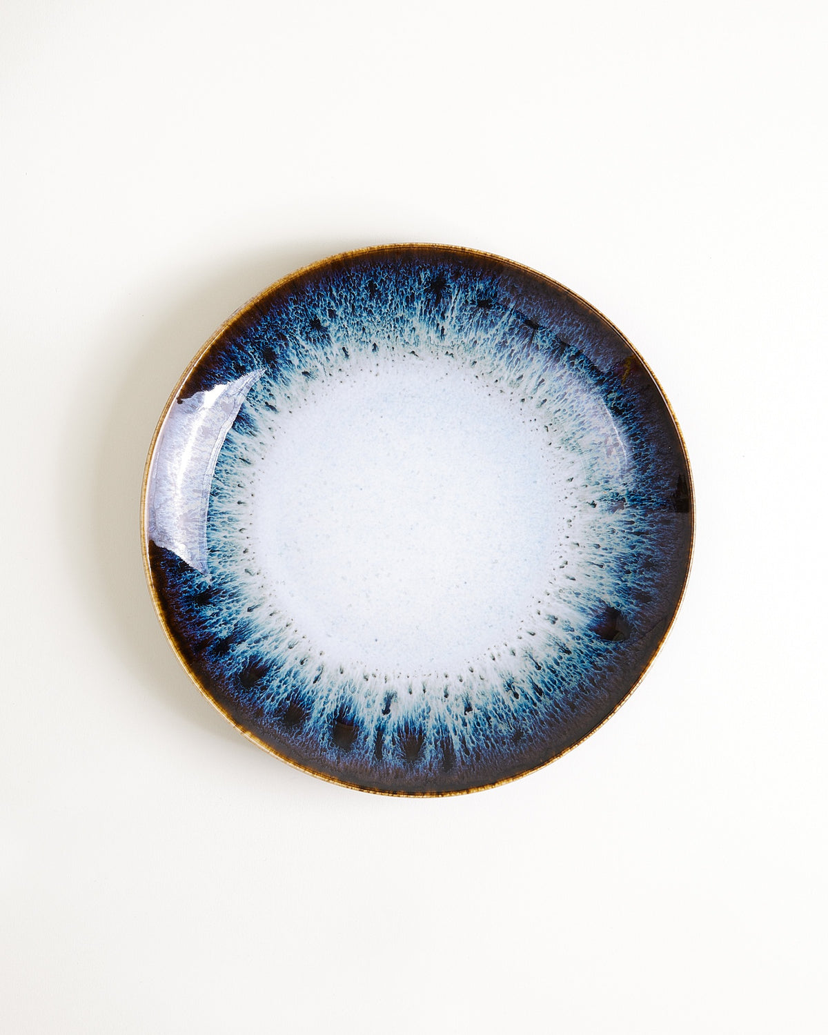 Alcachofra - Small plate black-blue