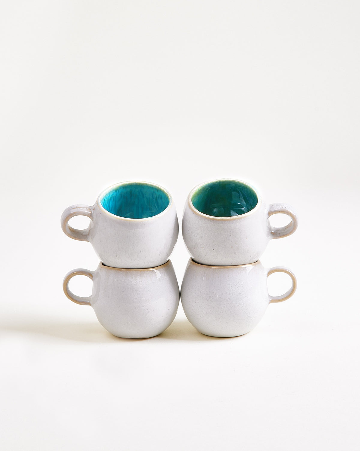 Areia Espressotasse aqua 4er-Set