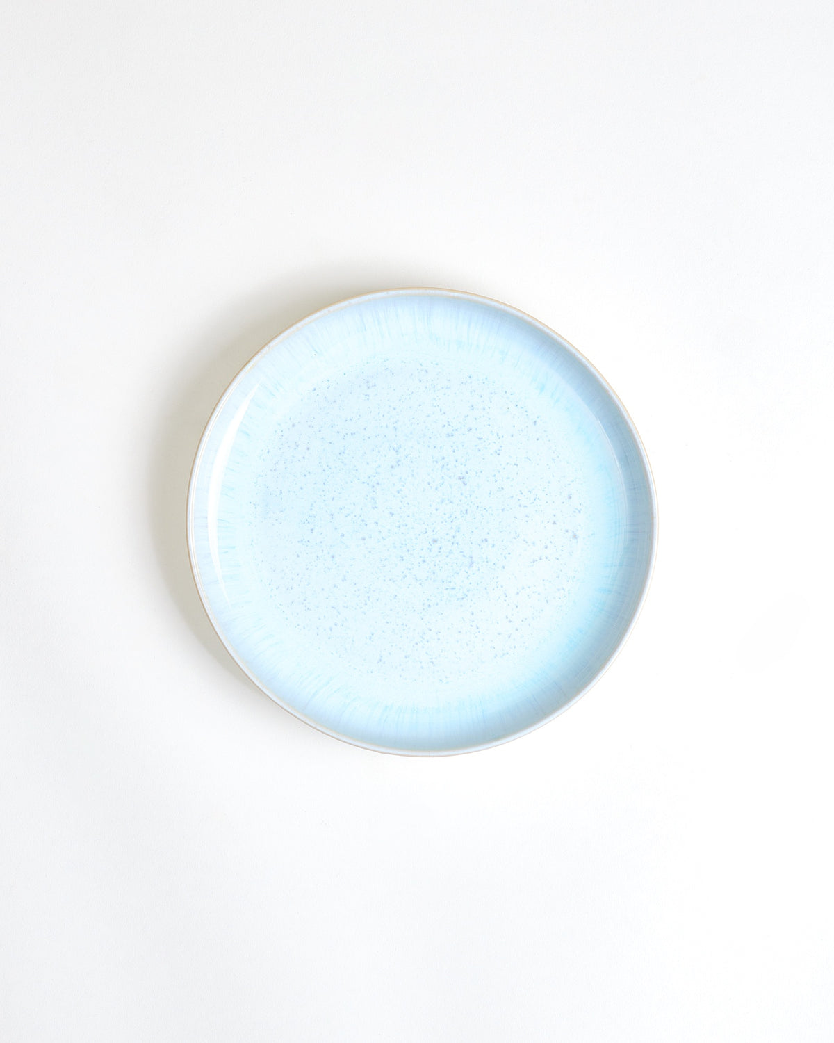 Areia - Small plate modern azure
