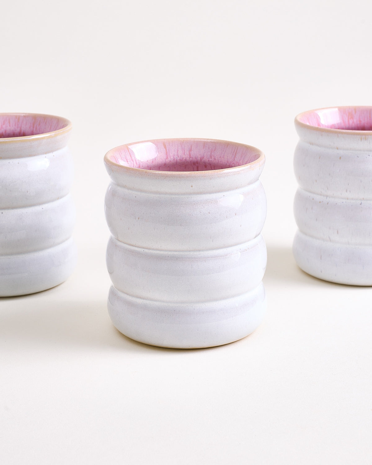 Areia Becher groß bubble rosé 4er-Set