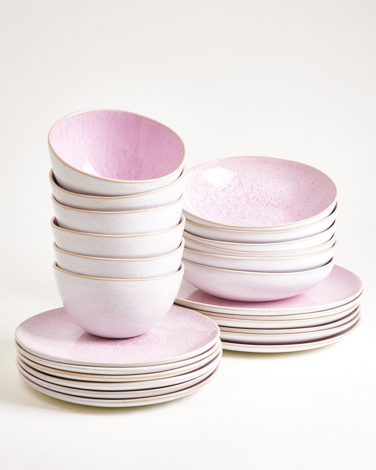 Areia Geschirr-Set classic rosé 24-teilig