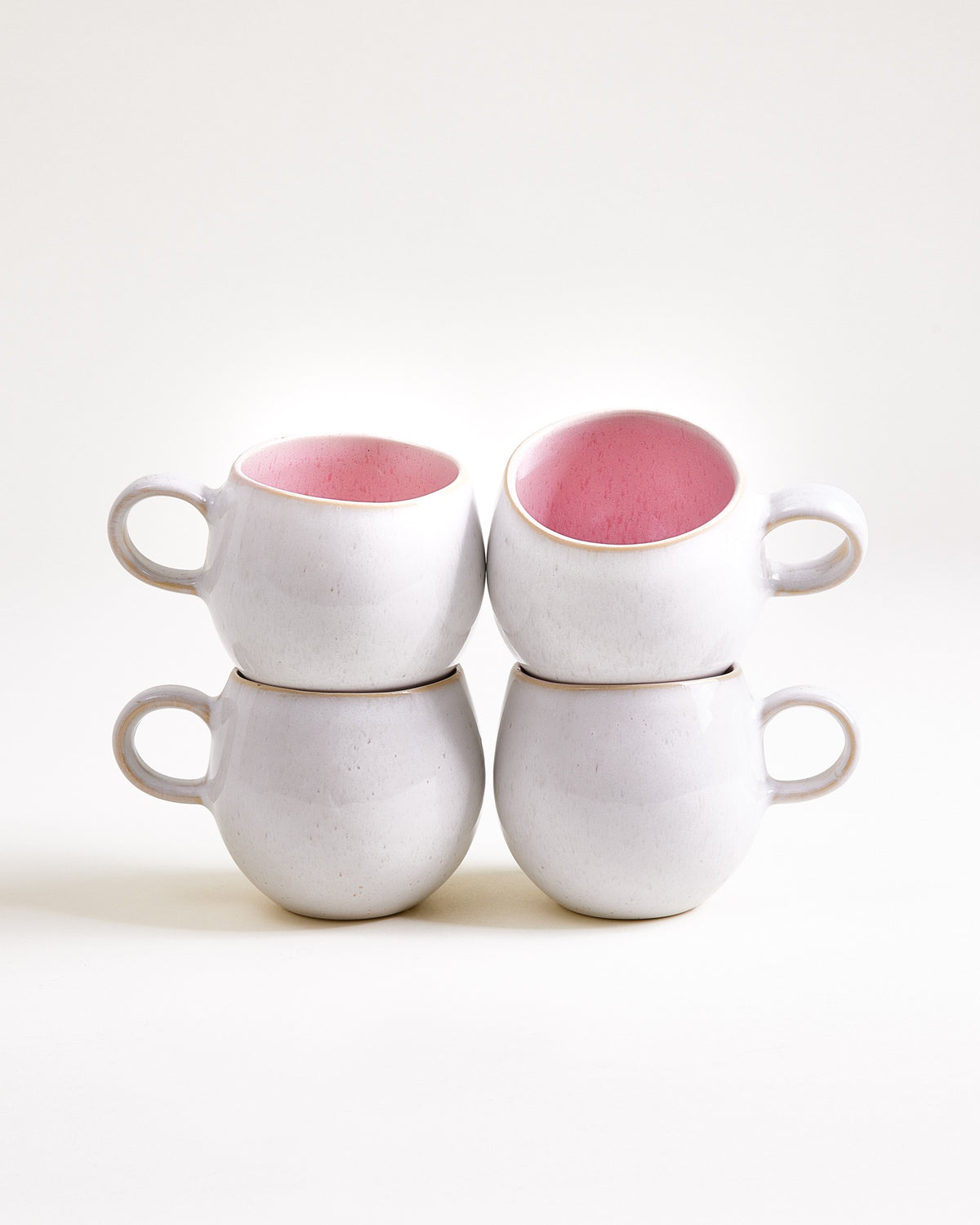 Areia Tasse klein rosé 4er-Set