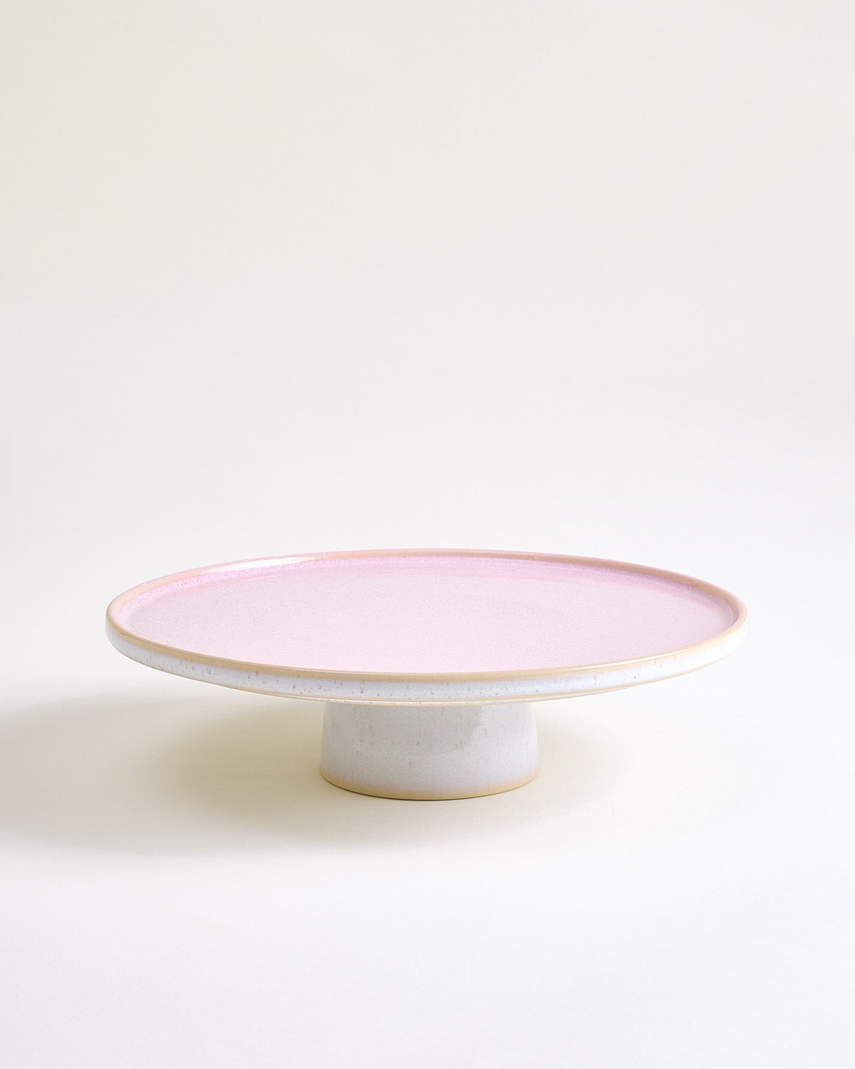 Areia - Large cake plate rosé