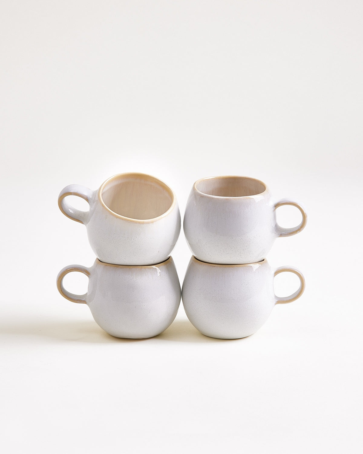 Areia Espressotasse sand 4er-Set
