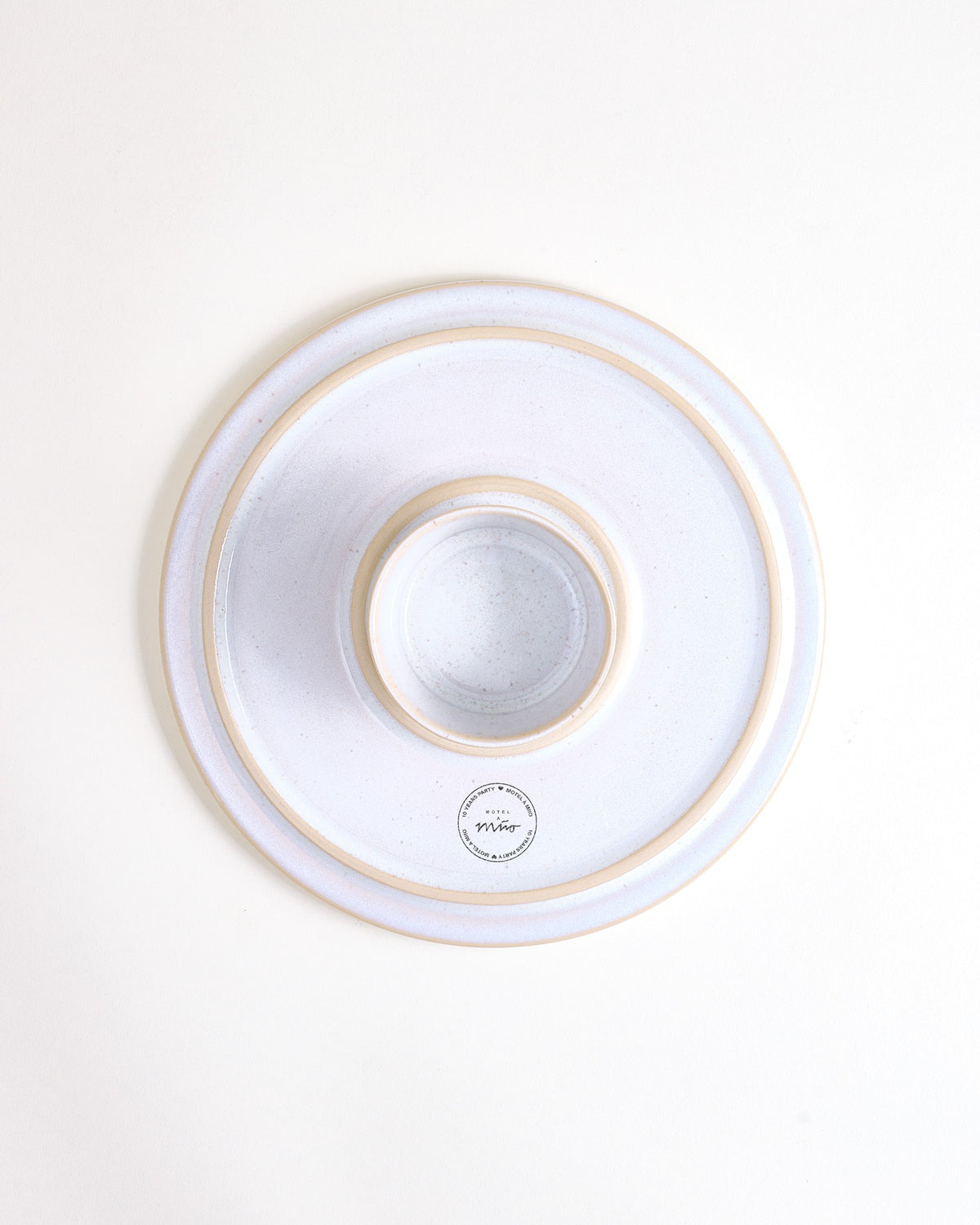 Areia - Large cake plate azure