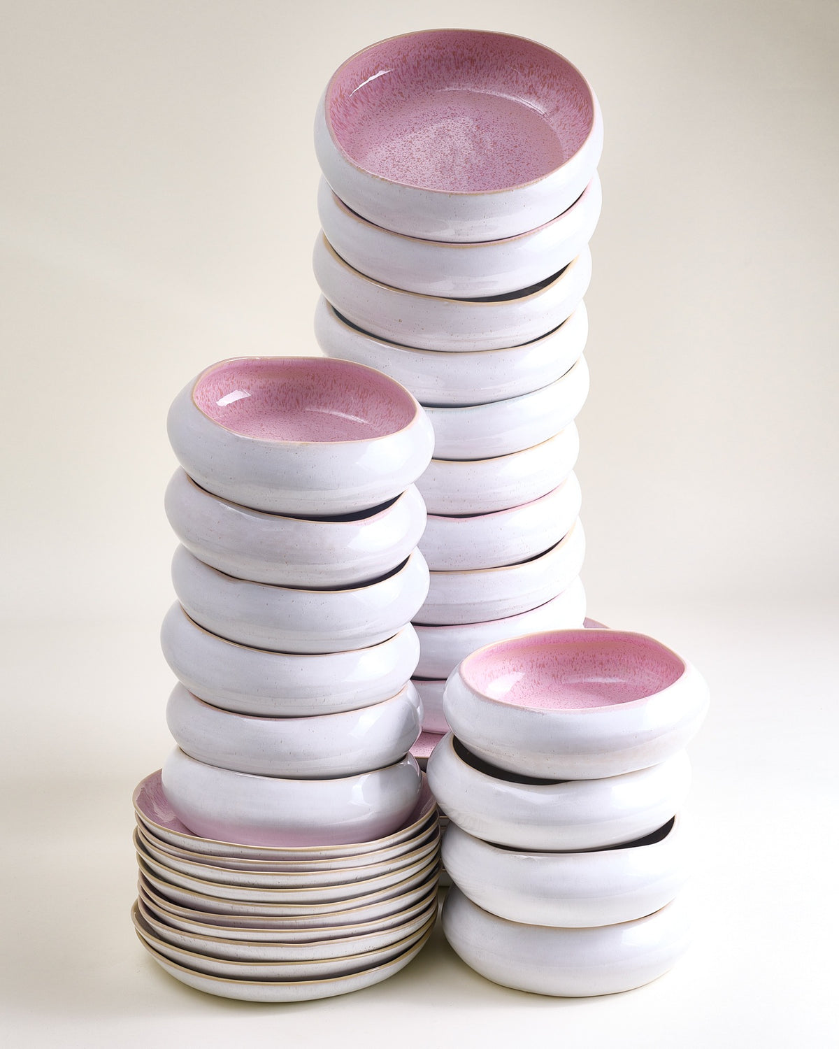 MaM x aripastaclub - Tableware set organic rosé 40 pieces