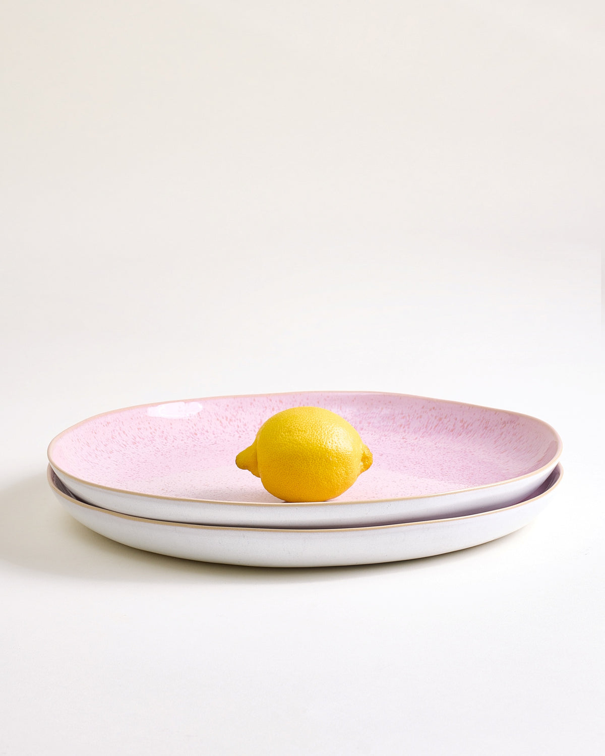 MaM x aripastaclub - Large plate organic Areia rosé