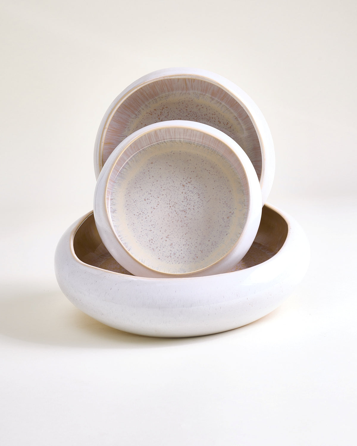 MaM x aripastaclub - Set di stoviglie organico Areia sabbia Set da 3