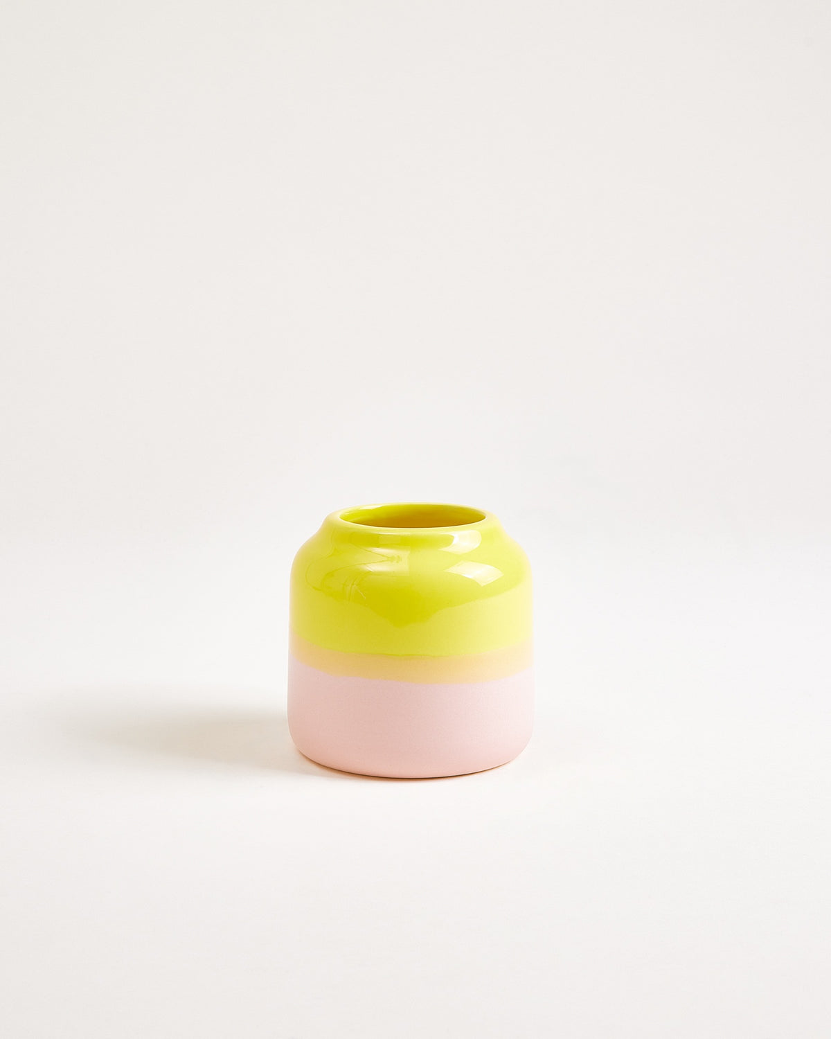 Bebé Vase S gelb rosé