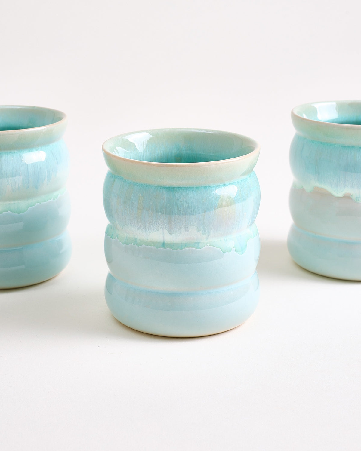 Bica Becher groß bubble mint 4er-Set