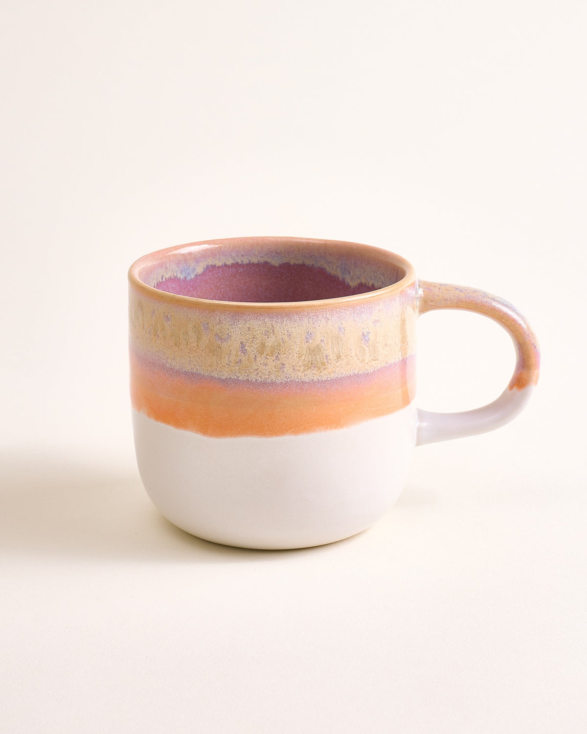 Coimbra Tasse groß lila orange