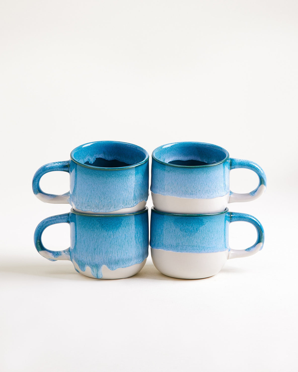 Coimbra Tasse klein türkis 4er-Set