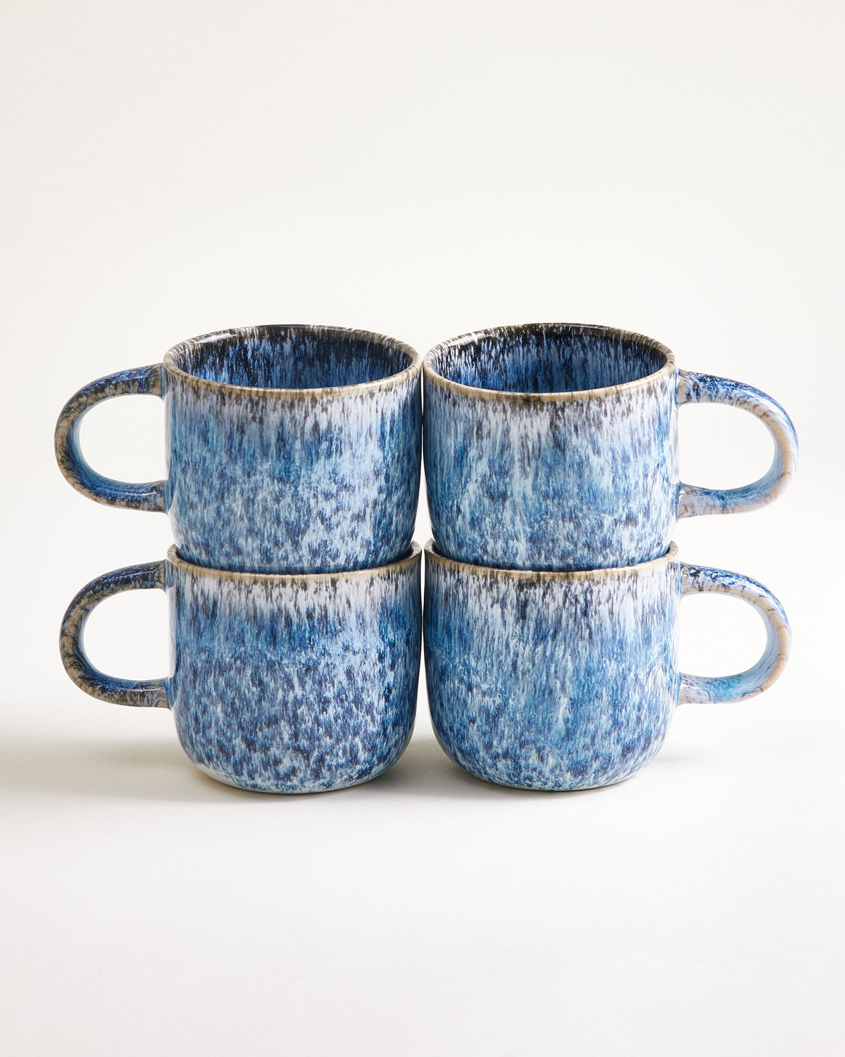 Cordoama - Grote kop blauw Set van 4