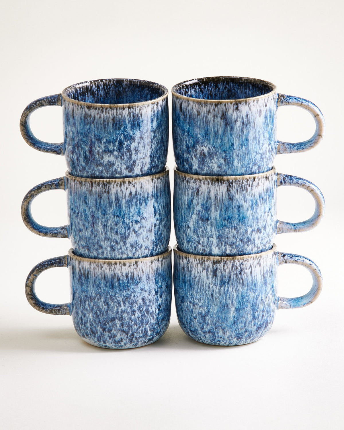Cordoama - Grote kop blauw Set van 6