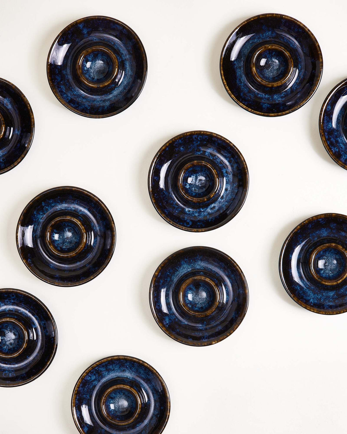 Cordoama - Egg cup dark blue Set of 4