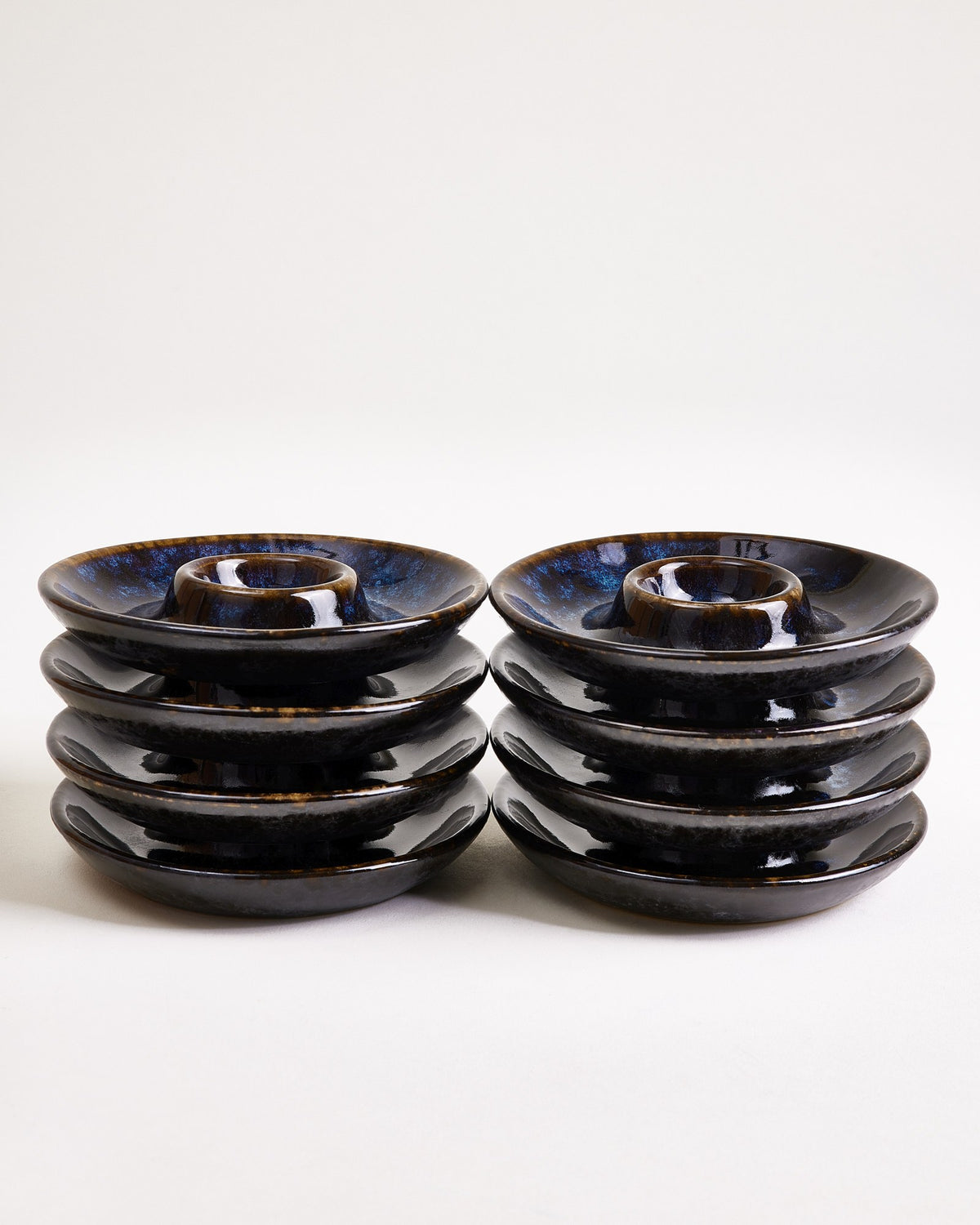 Cordoama - Egg cup dark blue Set of 8