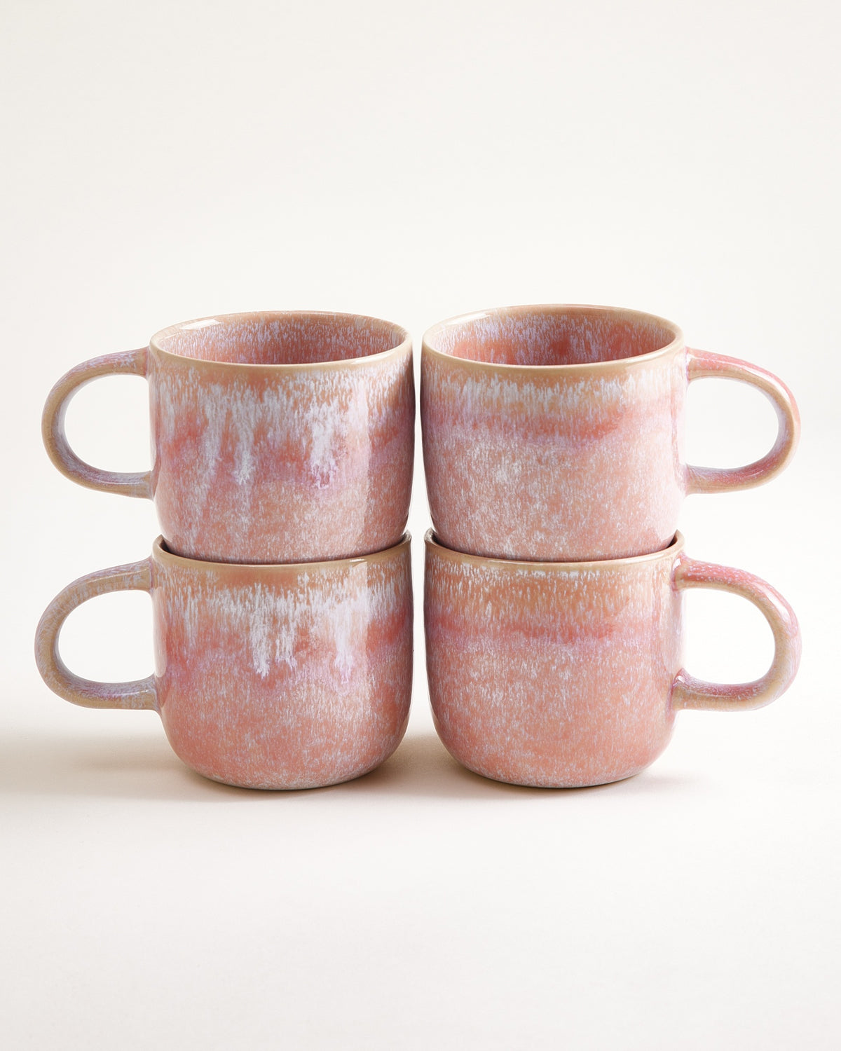 Cordoama - Grote kop rosé Set van 4