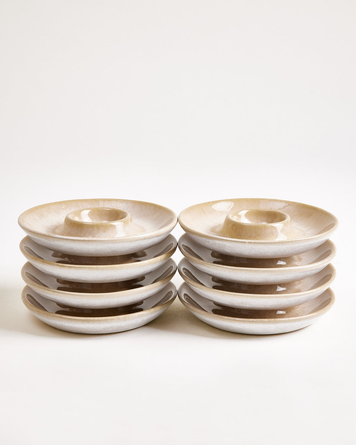 Cordoama - Egg cup sand Set of 8