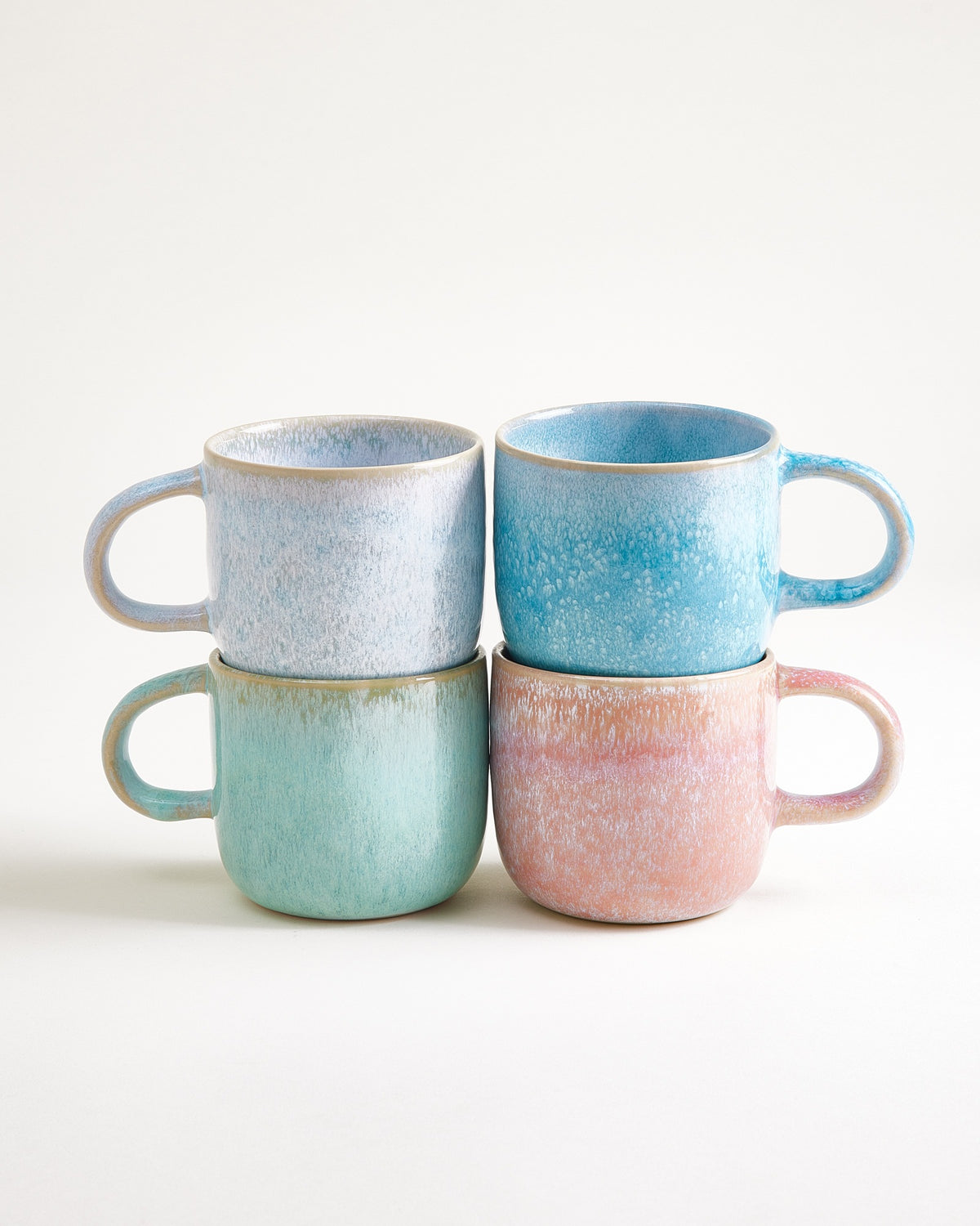 Cordoama - Tazza grande Soft Ombré mix Set da 4