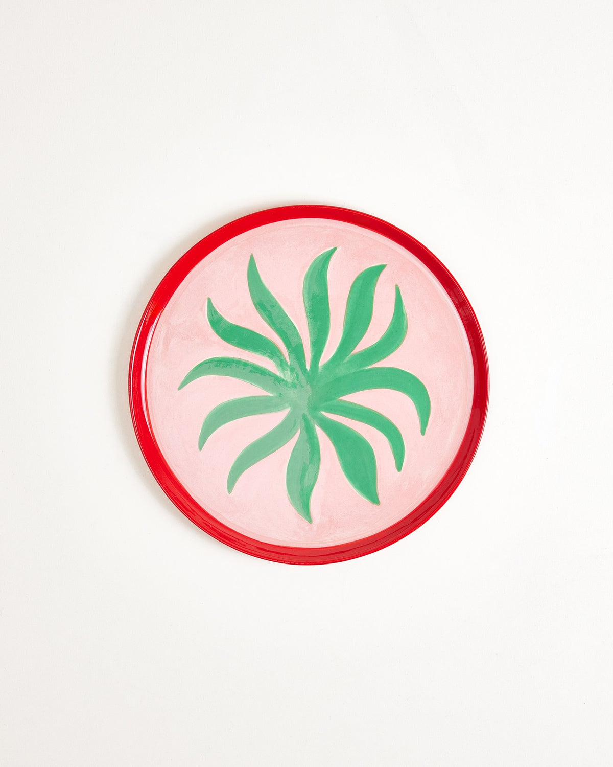 MaM x Isis Maria - Small plate pink green
