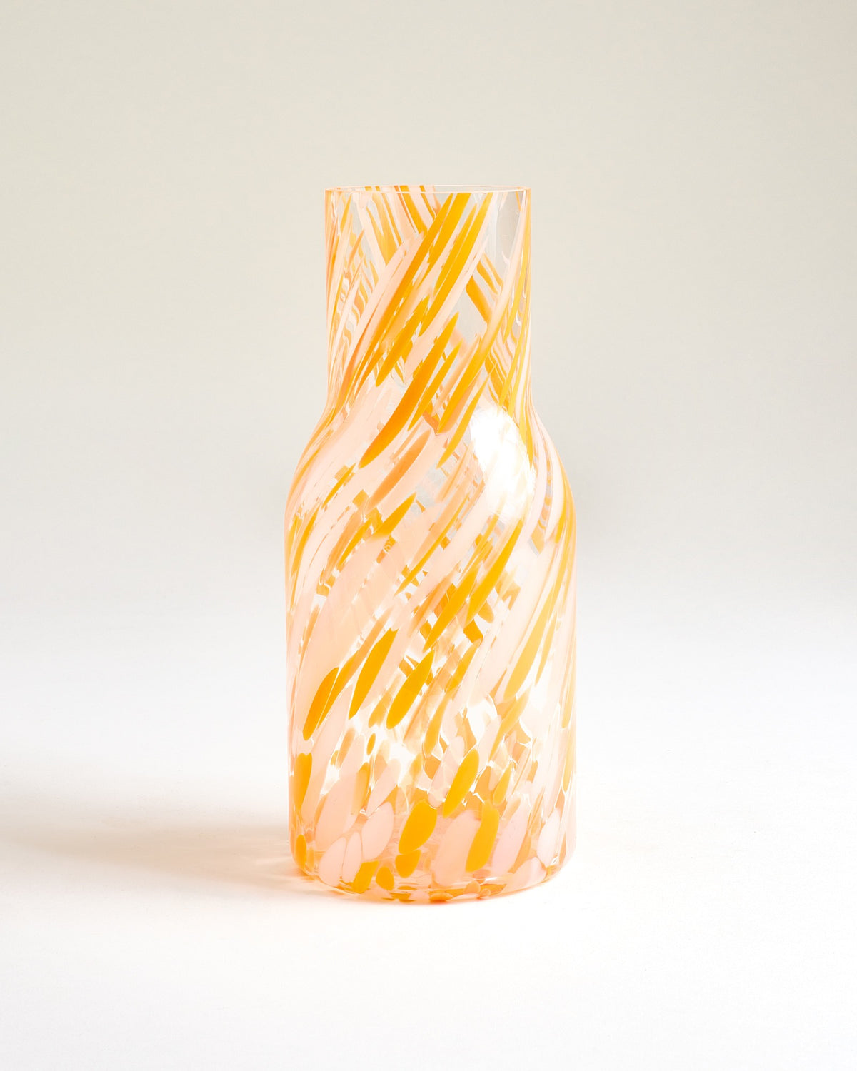 Joia - Caraffa in vetro drops arancione