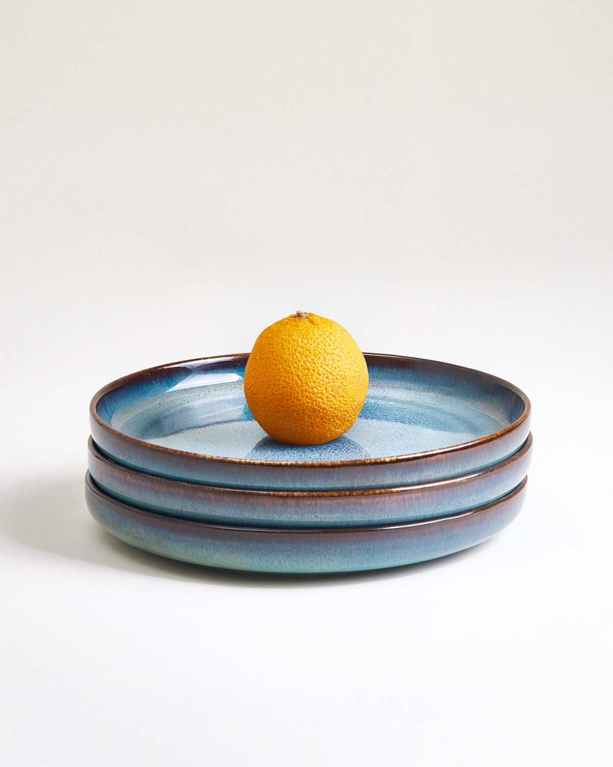 Madeira Teller groß modern grünblau