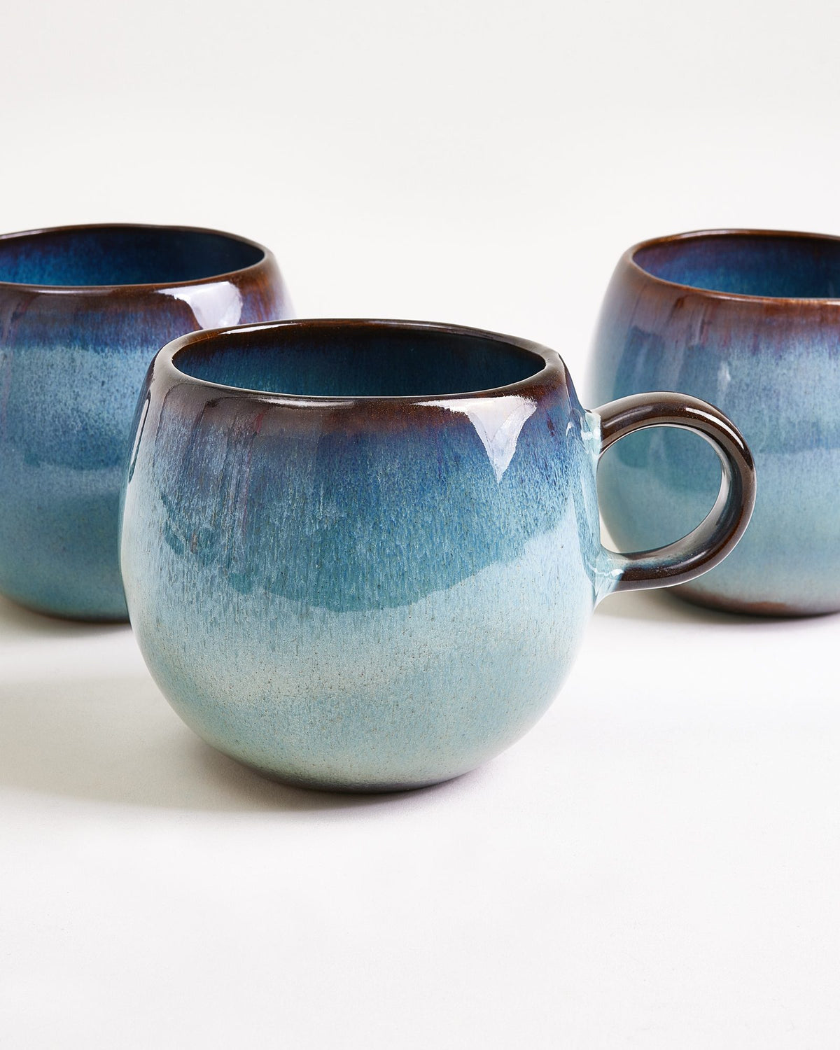 Madeira - Grande Tasse vert-bleu Lot de 4