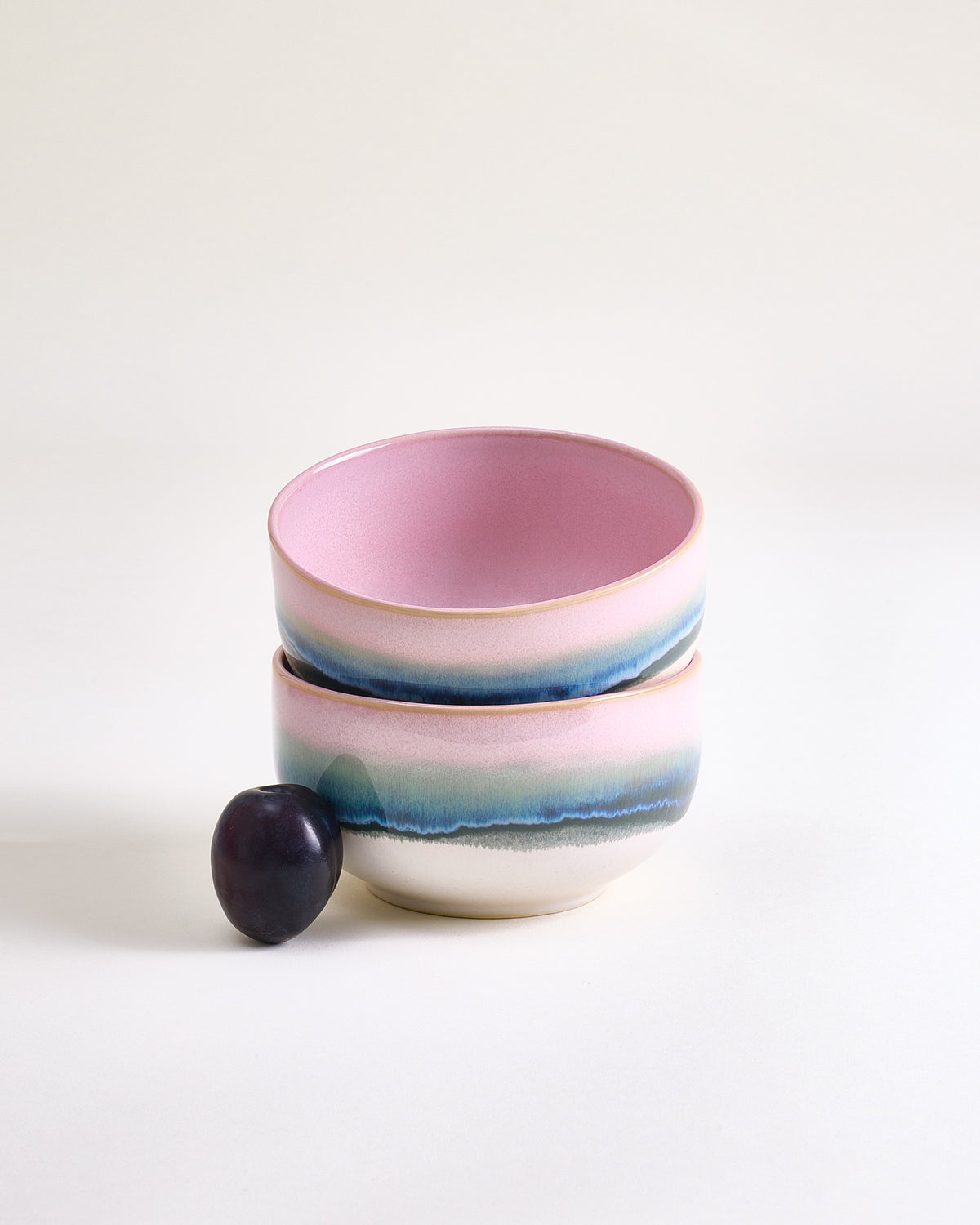 Nódoa Müslischale dipped rosa grün