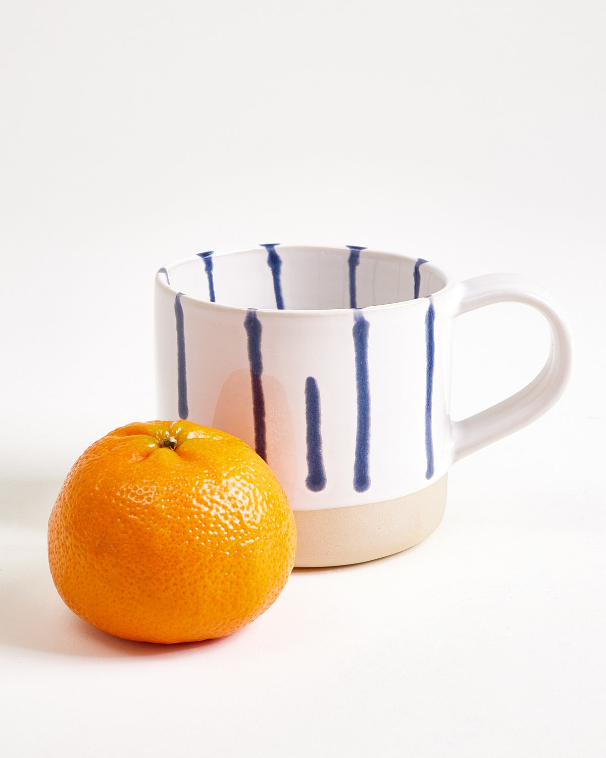 Nódoa - Tazza grande a strisce bianco blu