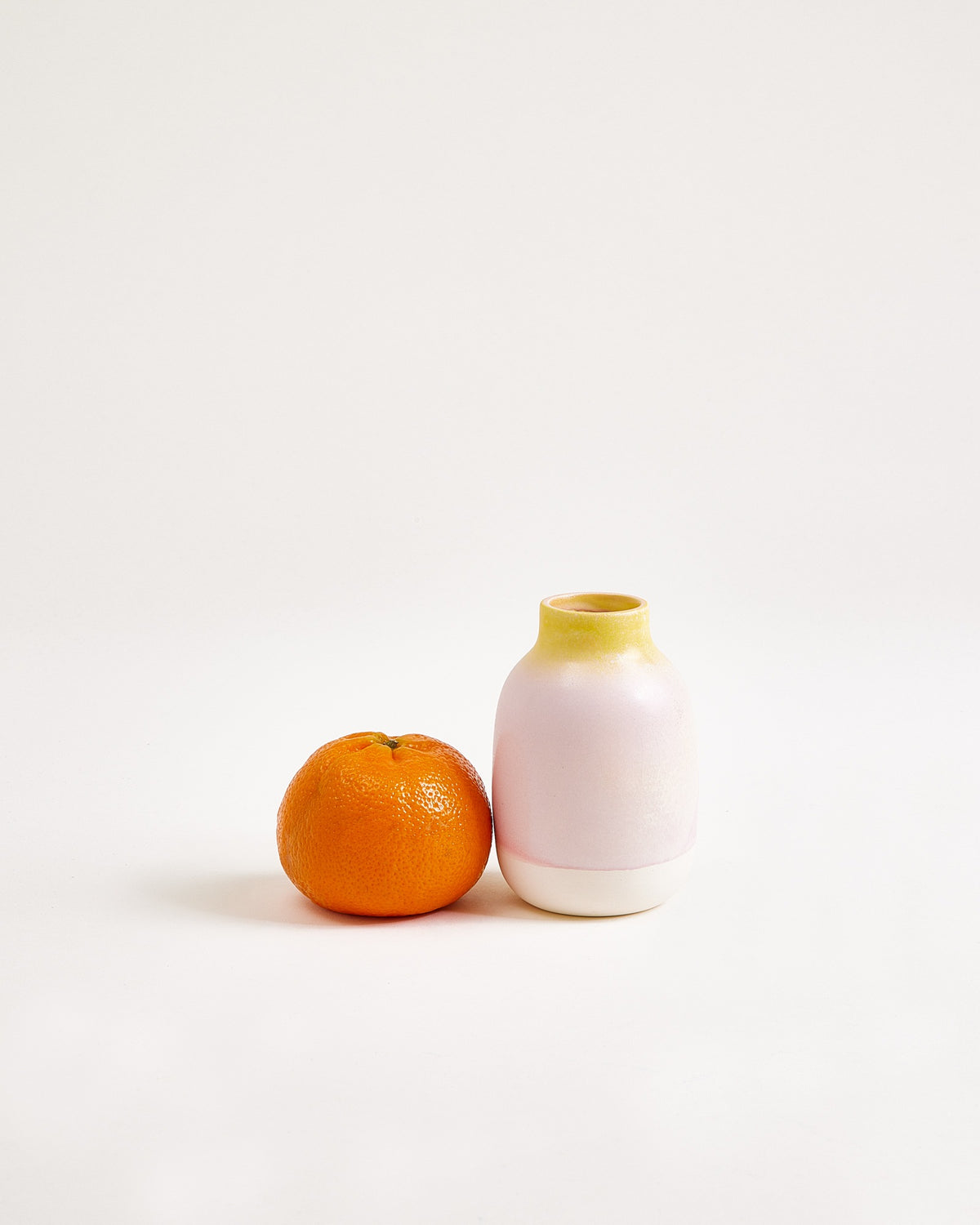 Nuno - Vase S speckled yellow pink