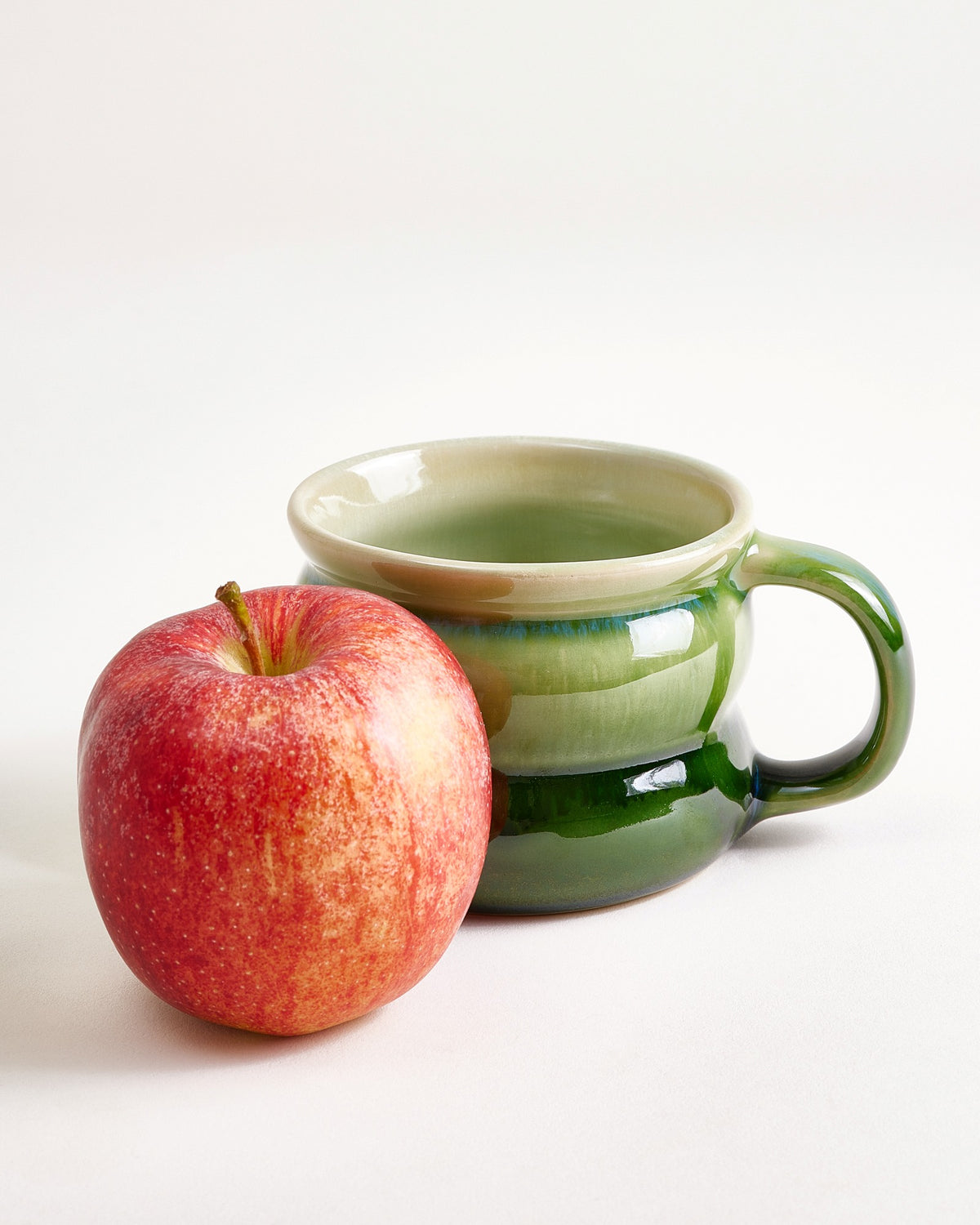 Ombra Tasse klein bubble grün dunkelgrün 6er-Set