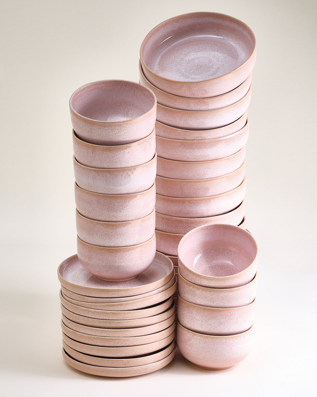 Orla - Tableware set modern rosé 40 pieces