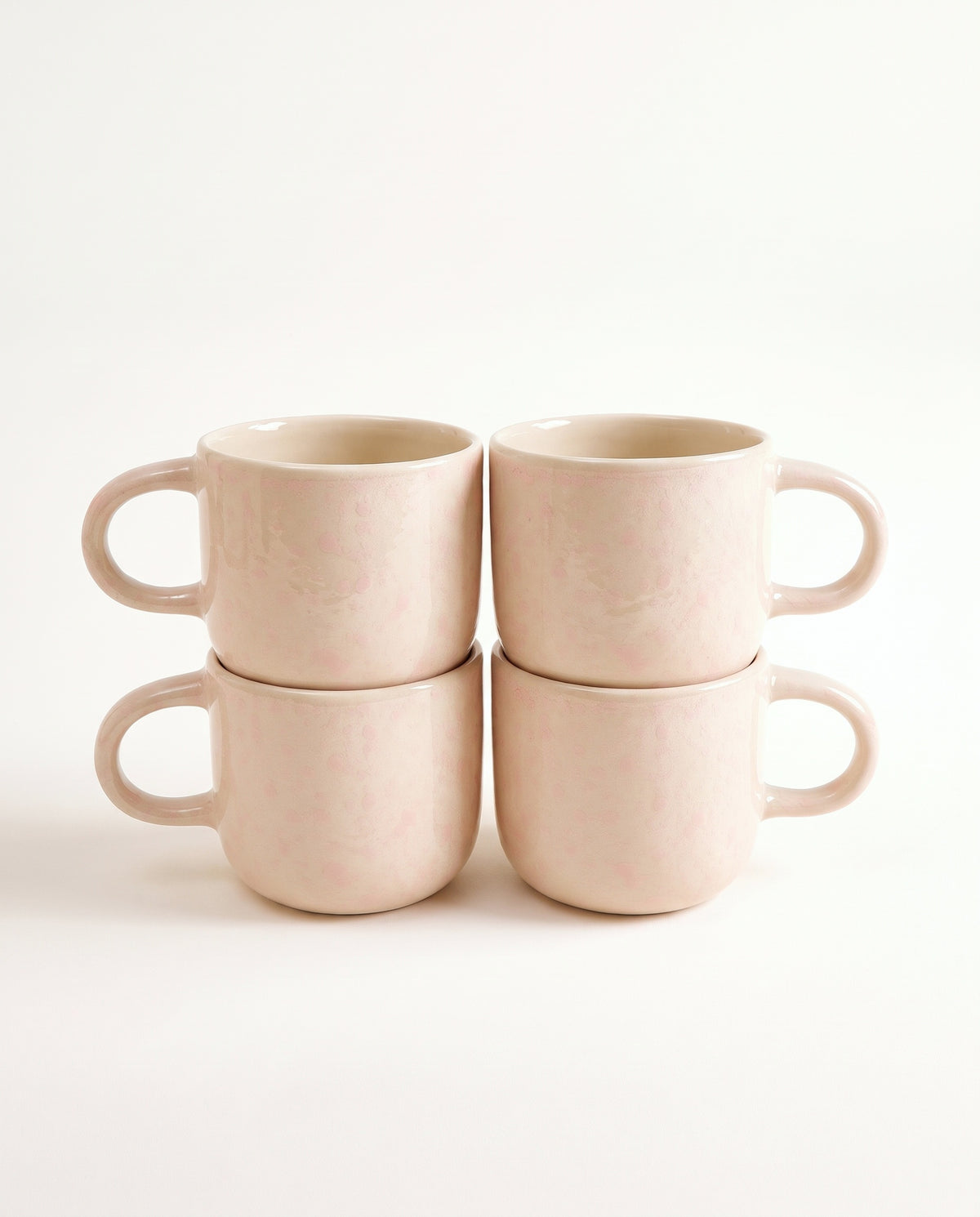 Pinta Tasse groß rosé 4er-Set