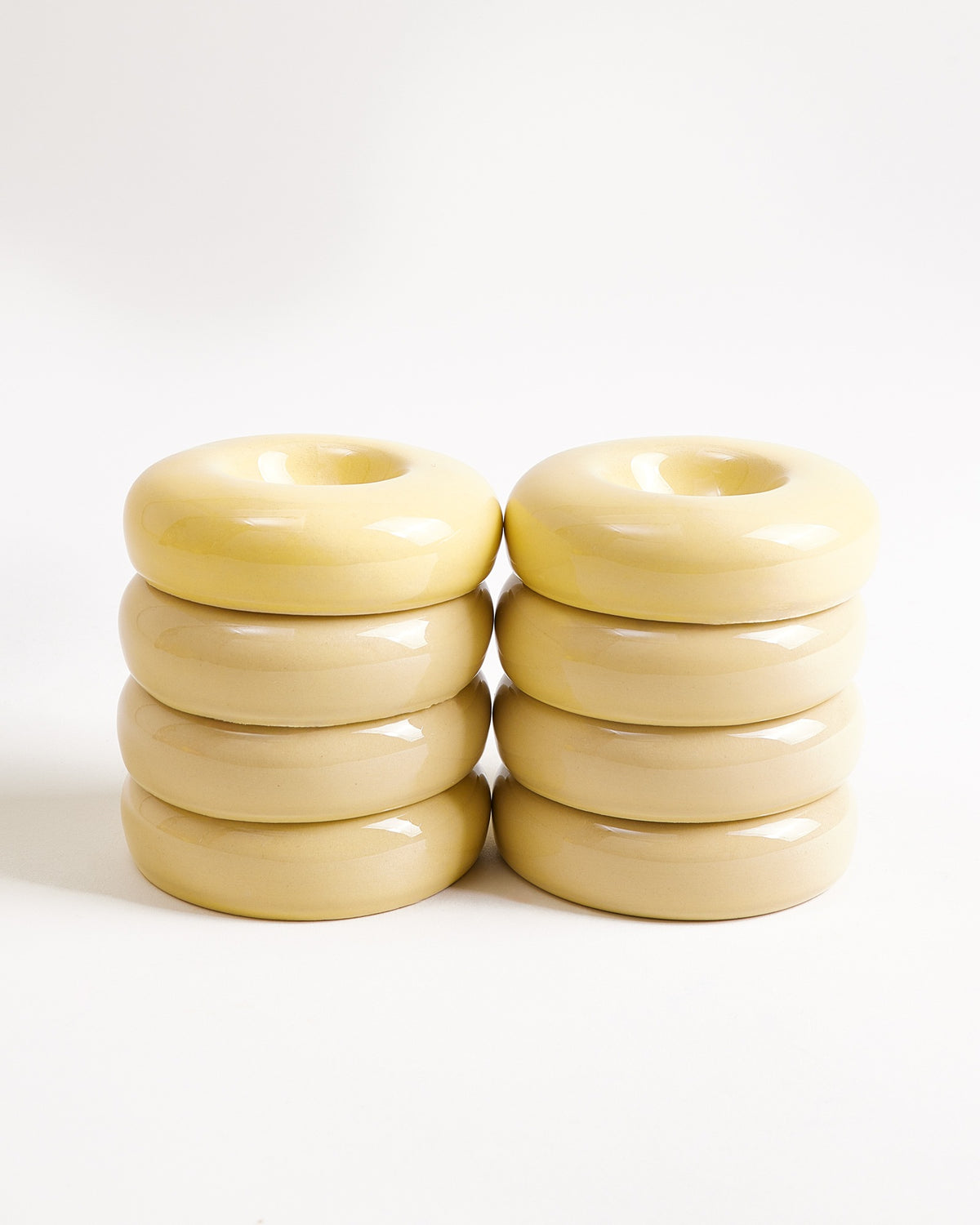 Seia - Egg cup yellow Set of 8