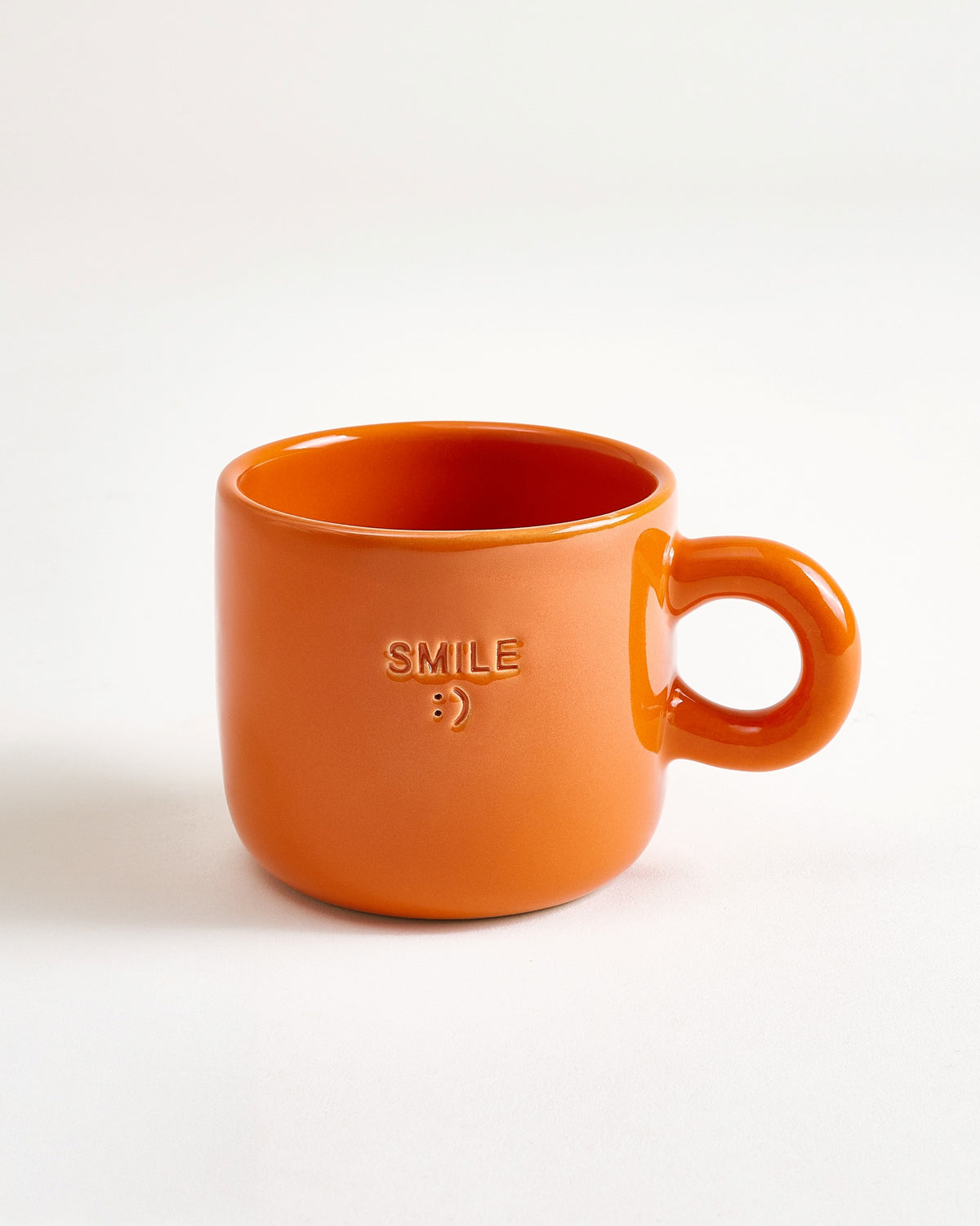 Seia Tasse & Untertasse Smile orange