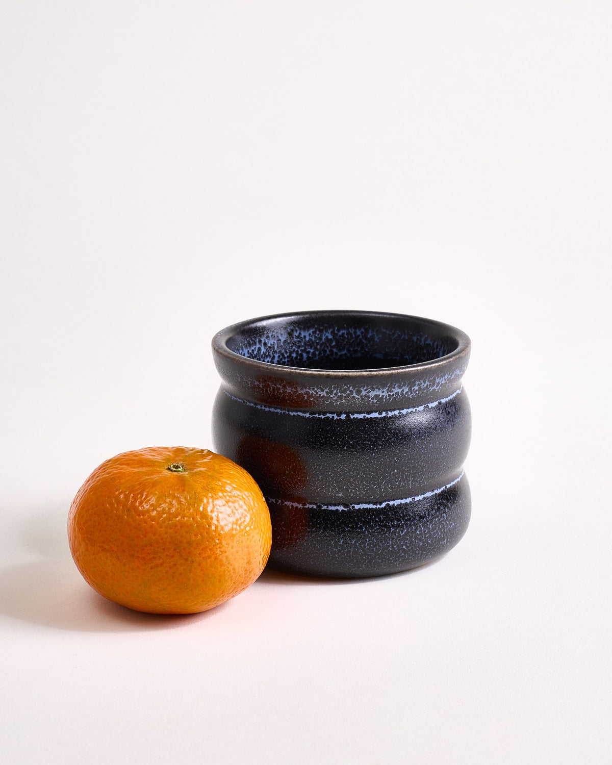 Turmalina Becher klein bubble schwarz 4er-Set