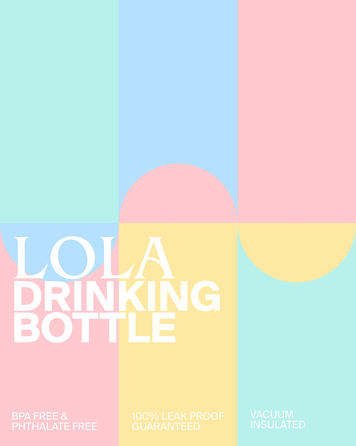 Lola - Bouteille rose