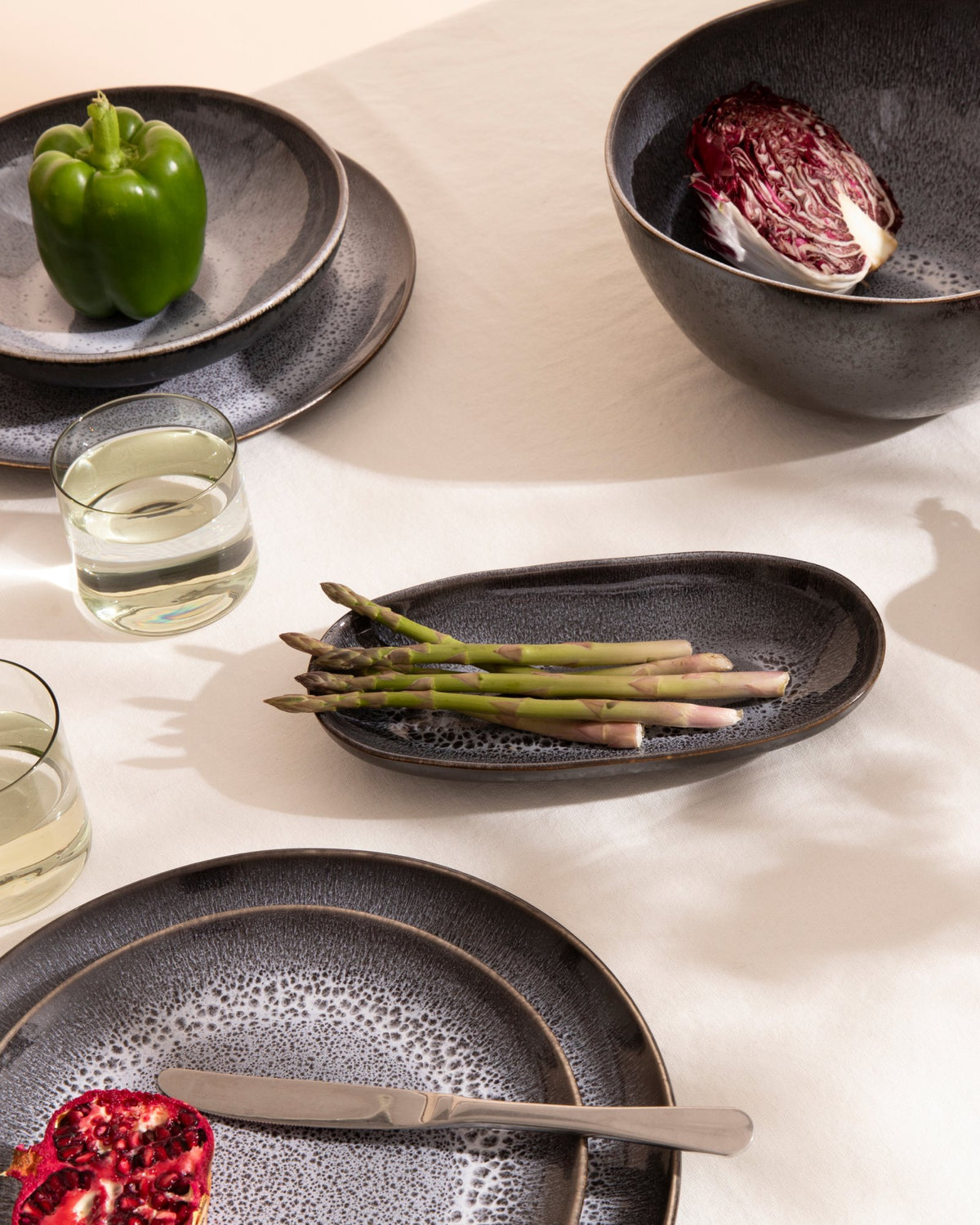 Areia - Serving bowl black
