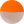 Cogumelo Keramiklampe orange sand