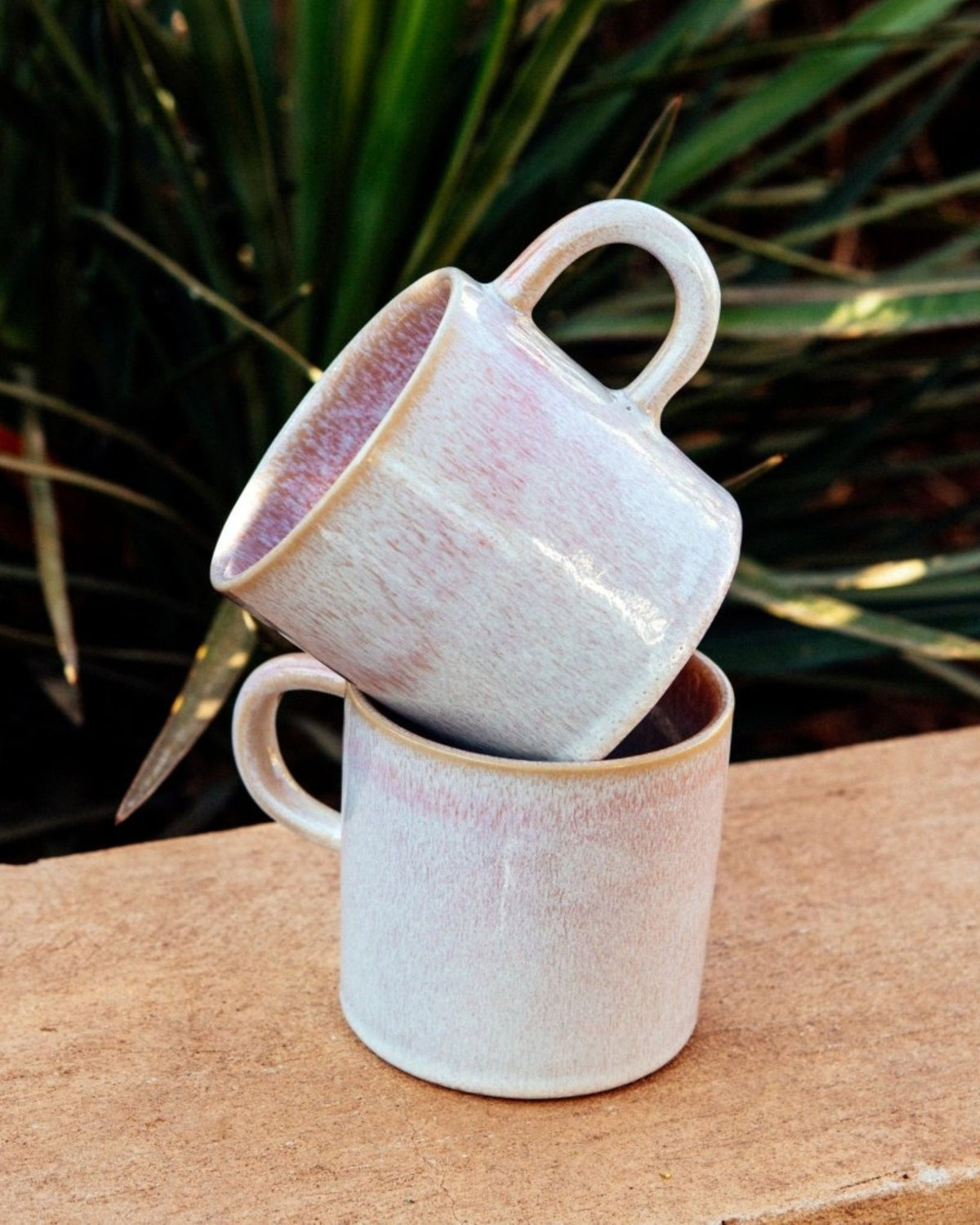 Cordoama Tasse groß modern rosé