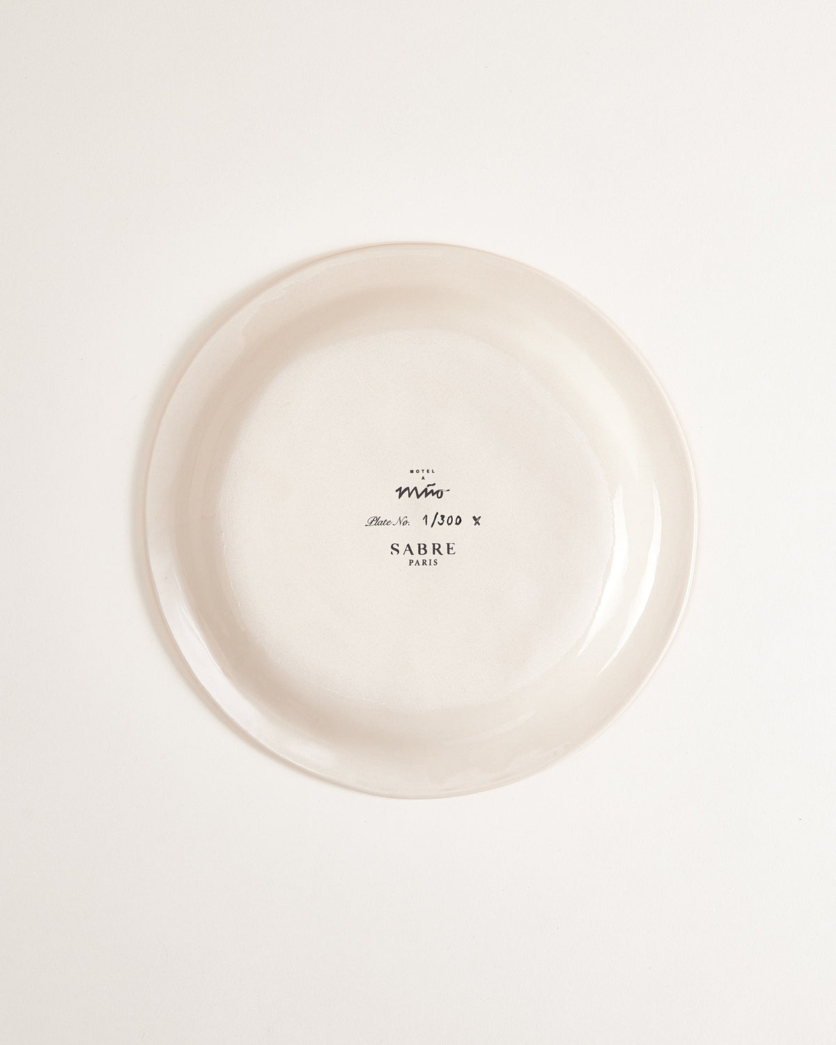 MaM x Sabre Paris - Large plate orange