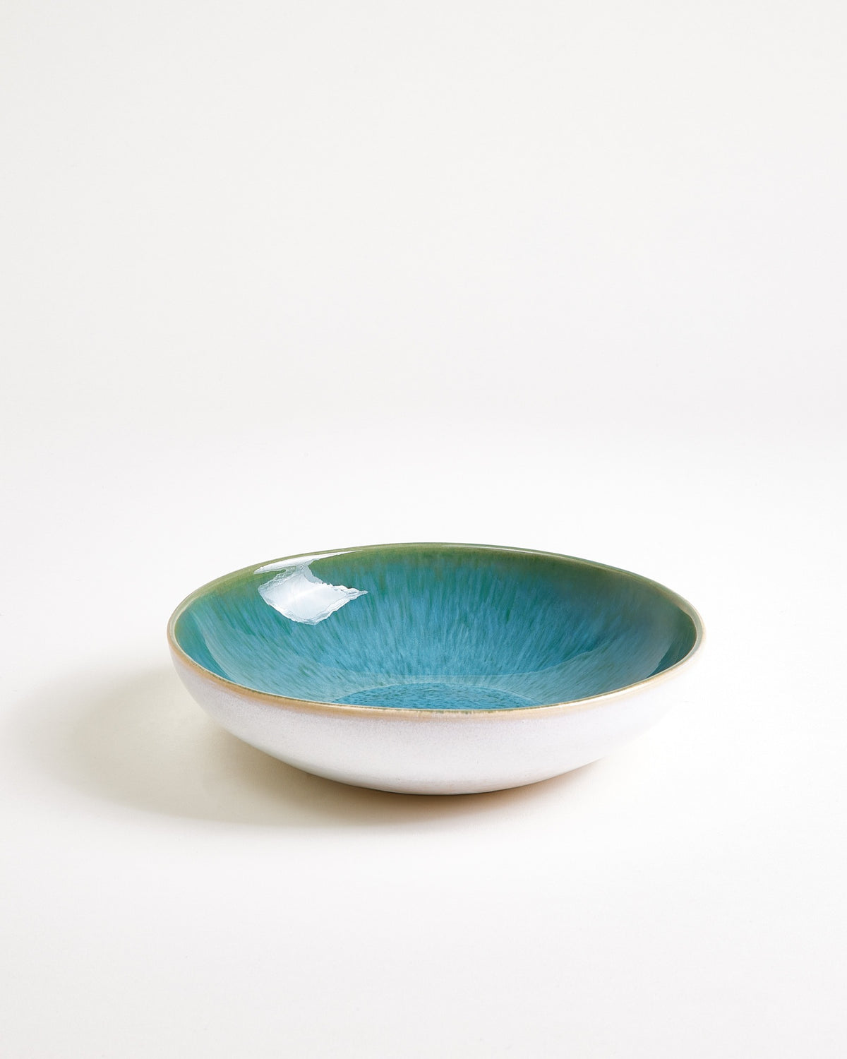 Areia - Pasta plate classic aqua