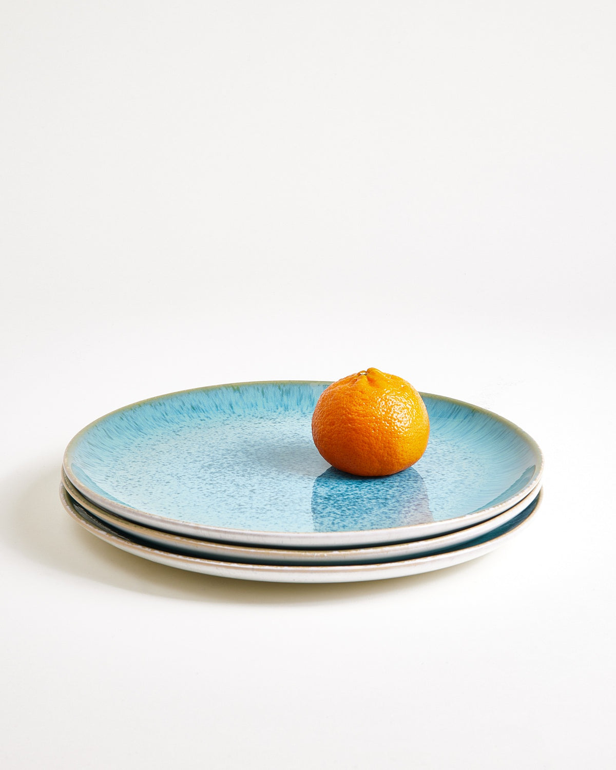 Areia - Large plate classic aqua