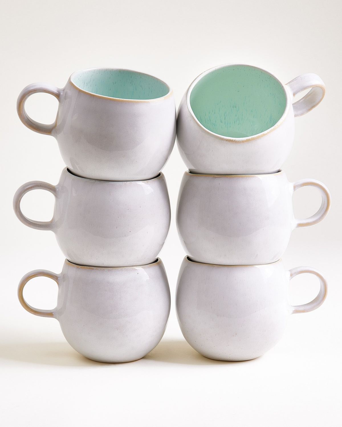 Areia Tasse groß azur 6er-Set