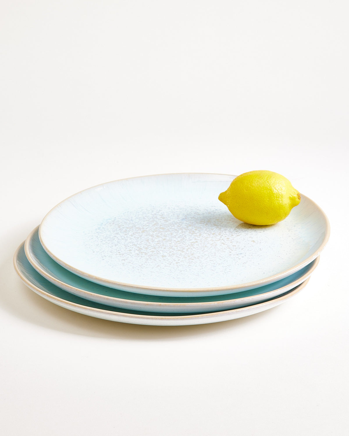 Areia - Large plate classic azure