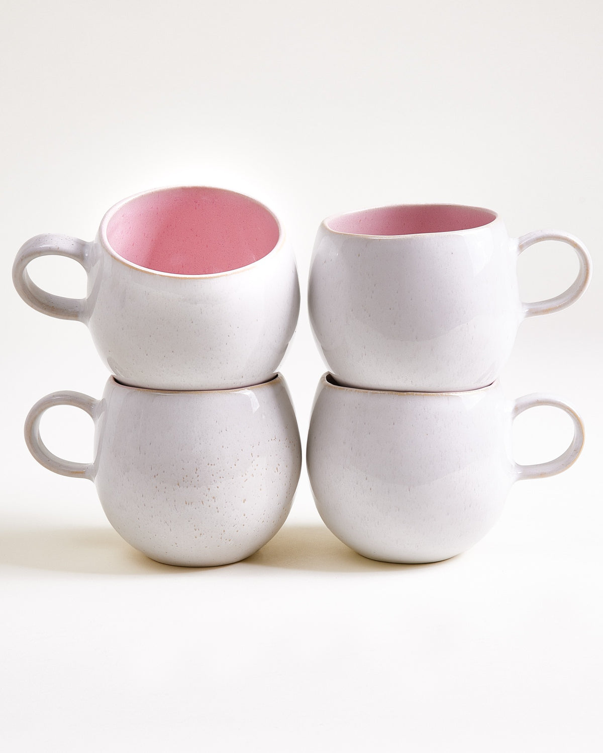 Areia Tasse groß rosé 4er-Set